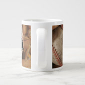 Jumbo Baseball Coffee Mugs Grote Koffiekop (Achterkant)