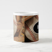 Jumbo Baseball Coffee Mugs Grote Koffiekop (Voorkant)