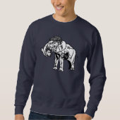 Jumbo Basic Sweatshirt (Marineblauw) (Voorkant)