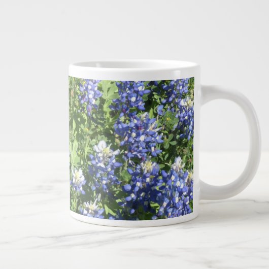 Jumbo Bluebonnet Coffee Mok (Rechts)