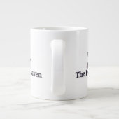 Jumbo Book Raven Mug (20 oz) Grote Koffiekop (Achterkant)