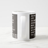 JUMBO café drank bord mok (Achterkant)