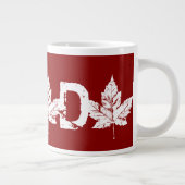 Jumbo Canada Coffee Cup Mok Cool Retro Canada Cup (Rechts)