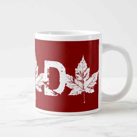 Jumbo Canada Coffee Cup Mok Cool Retro Canada Cup (Rechts)