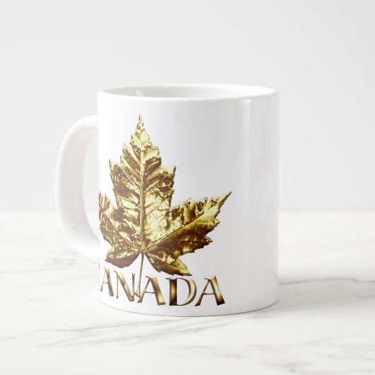 Jumbo Canada Coffee Cup Mok Gold Medal Canada Cup (Links)