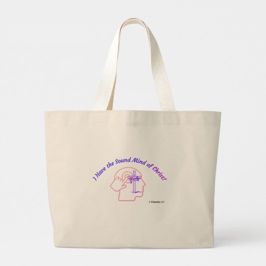 Jumbo Canvas tas (Achterkant)