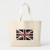 Jumbo Canvas tas met Britse Union jack vlag (Voorkant)