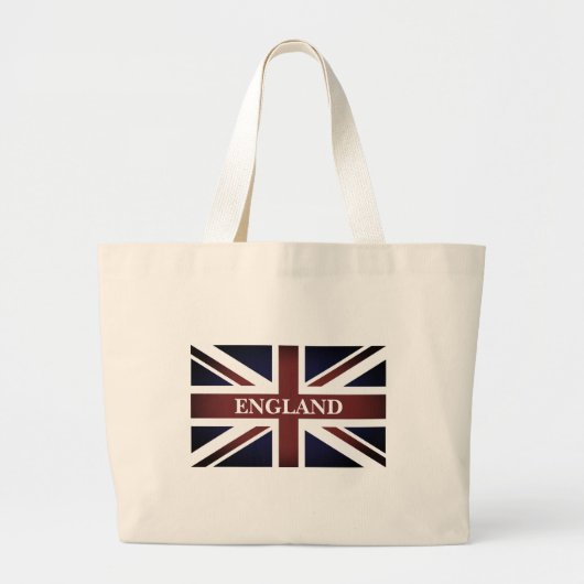 Jumbo Canvas tas met Britse Union jack vlag (Voorkant)