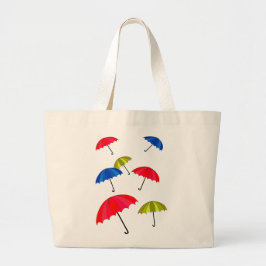 Jumbo-Canvas tas met oplopend, uniek ontwerp