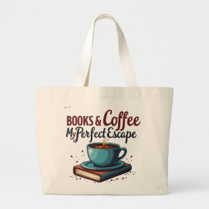 Jumbo Canvas tas voor boekenliefhebbers