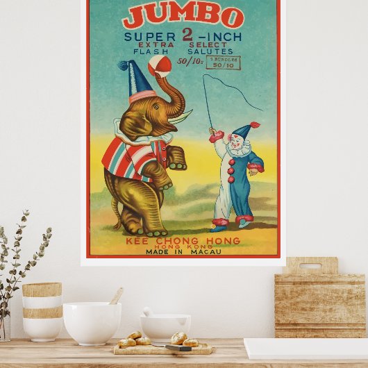 Jumbo ( Chinese Firecracker) Poster (Keuken)