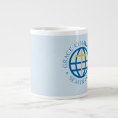 Jumbo Coffee Mok - 20 ounces - bleek blauw (Voorkant)