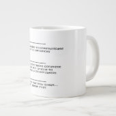 Jumbo Coffee Mok U kunt nu spreken met vullijnen (Voorkant rechts)