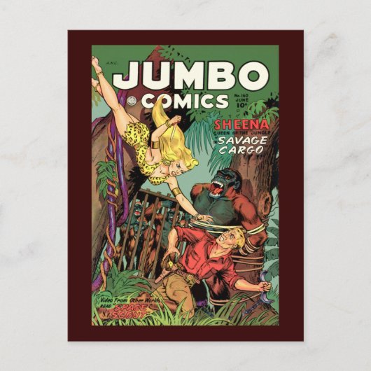 Jumbo Comics nr. 160 Briefkaart (Voorkant)