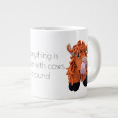 Jumbo Cup Koe Grote Koffiekop (Voorkant rechts)