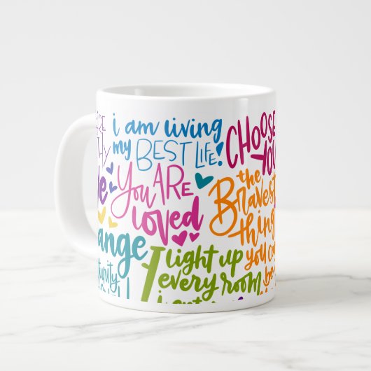 Jumbo Daily Affirmations Grote Koffiekop (Links)