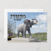 Jumbo de olifant - St. Thomas, Ontario, Canada Briefkaart (Voorkant / Achterkant)