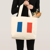 Jumbo Einkaufstasche Frankreich Grote Tote Bag (Voorkant (product))