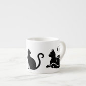 Jumbo-Espresso-Tasse, 170ml, Katzen Espresso Kop (Voorkant rechts)