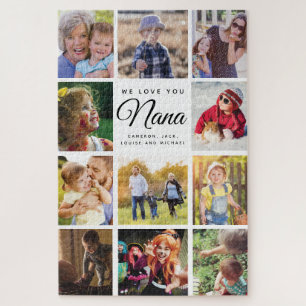Jumbo Family Foto Collage Nana WE HOUDEN VAN JE Legpuzzel