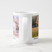 Jumbo gepersonaliseerde mok | Oversized liefde in (Achterkant)