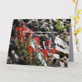 JUMBO gepersonaliseerde naam pensioen Gefeliciteer Kaart (Gele Bloem)