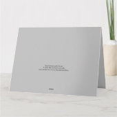 JUMBO gepersonaliseerde naam pensioen Gefeliciteer Kaart (Achterkant)