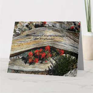 JUMBO gepersonaliseerde naam pensioen Gefeliciteer Kaart