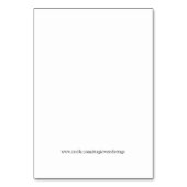 Jumbo Gift Label - Sweet Sixteen Kaart (Achterkant)