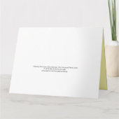 JUMBO Happy Retirement Zion Sunrise, naam, Kaart (Achterkant)