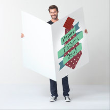 Jumbo Happy Vaderdag Kaart - Giant Stropdas