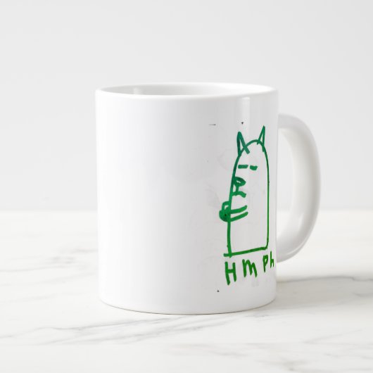 Jumbo hmph mok in groen (Voorkant rechts)