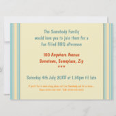 Jumbo Hotdog - Overmaatse uitnodiging (Achterkant)