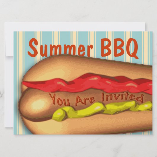 Jumbo Hotdog - Overmaatse uitnodiging (Voorkant)