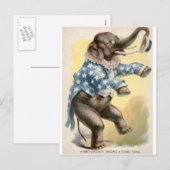 Jumbo Jolly Boy Feestdagenkaart (Voorkant / Achterkant)