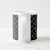 Jumbo-jongens Cool Monogram Style Coffee Mugs Grote Koffiekop (Achterkant)