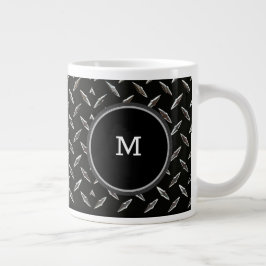 Jumbo-jongens Cool Monogram Style Coffee Mugs Grote Koffiekop