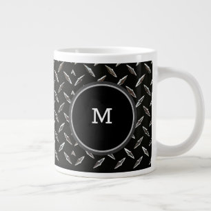 Jumbo-jongens Cool Monogram Style Coffee Mugs Grote Koffiekop