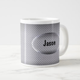 Jumbo Jongens Monogram Coffee Mugs Grote Koffiekop