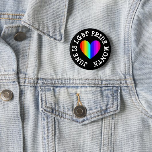 Jumbo June is LGBT Pride Month Button (In situ)