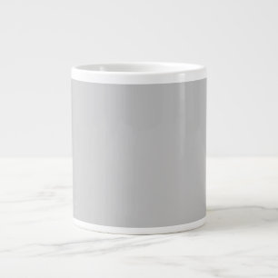 Jumbo koffiemok   Grijze minimalistische keramiek Grote Koffiekop