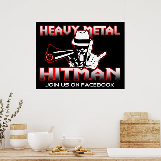 JUMBO METAL POSTER (Keuken)