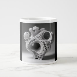 Jumbo mok, 20oz (Koraal Schelp-5) Grote Koffiekop