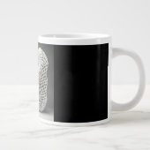 Jumbo mok, 20oz (Koraal Schelp) Grote Koffiekop (Rechts)