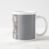 Jumbo mok, 20oz (Medallion-2) Grote Koffiekop (Rechts)
