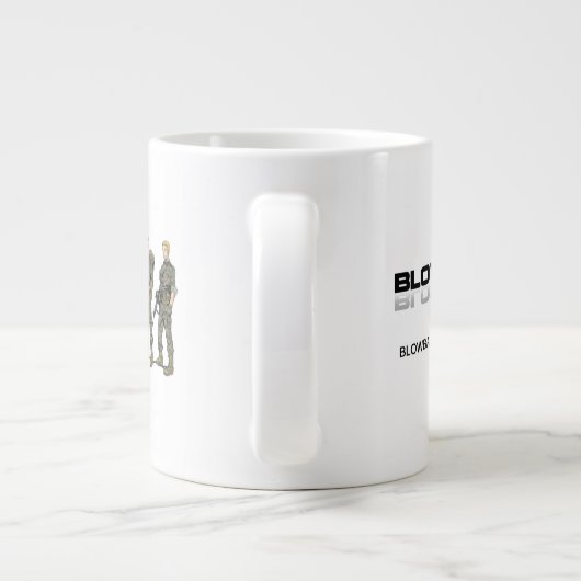 Jumbo Mok - "Blowback" mariniers en Logo (Achterkant)