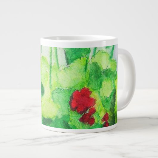 Jumbo Mok - Geraniums in augustus (Voorkant rechts)