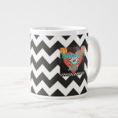 JUMBO MOK-KIJK IK ALS EEN FREAKIN' MENSEN PERSOON? GROTE KOFFIEKOP (Voorkant rechts)