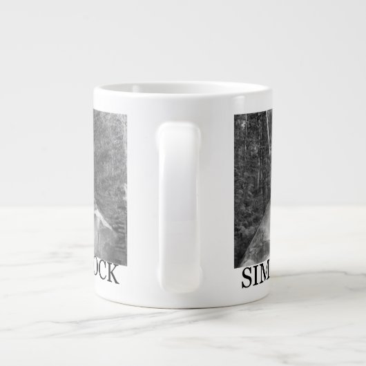 Jumbo Mok met Betty Hall op The Rock (Achterkant)