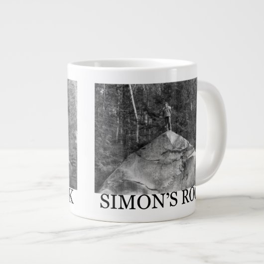 Jumbo Mok met Betty Hall op The Rock (Voorkant rechts)